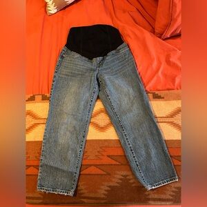 Isabel by Ingrid & Isabel Vintage Straight Panel Maternity Jeans | 6